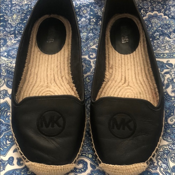 michael kors leather espadrilles